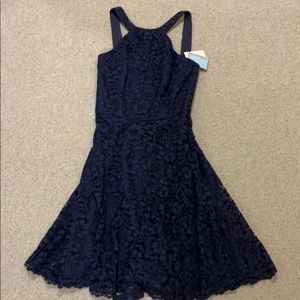 Blue Lace Dress